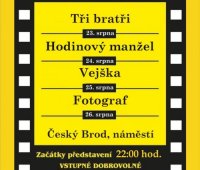 Začíná FILMOVÉ LÉTO v Českém Brodě